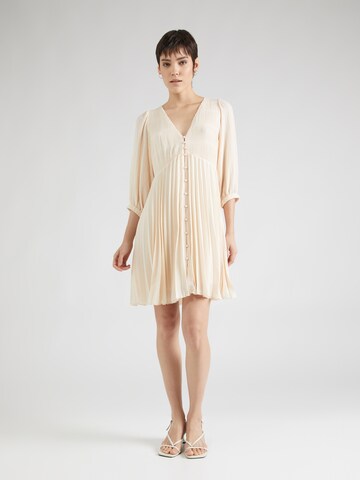 Robe 'CYRIELLE' Maison 123 en beige : devant