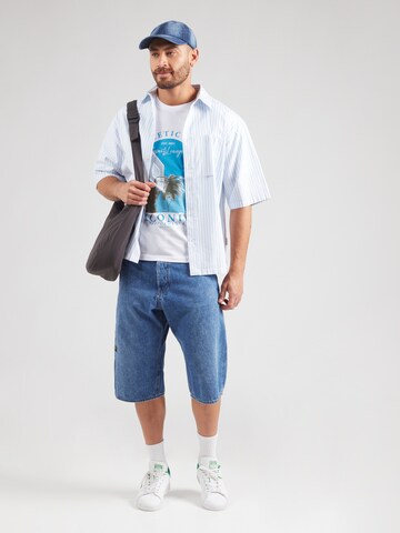 T-Shirt 'JREBBAS' JJ Rebel en blanc