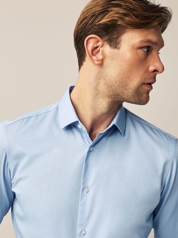 Next Slim Fit Риза в синьо