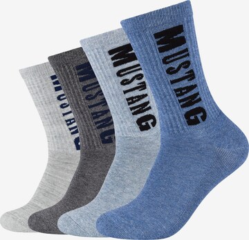 MUSTANG Socks in Blue: front