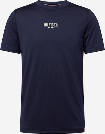 T-Shirt TOMMY HILFIGER en bleu : devant