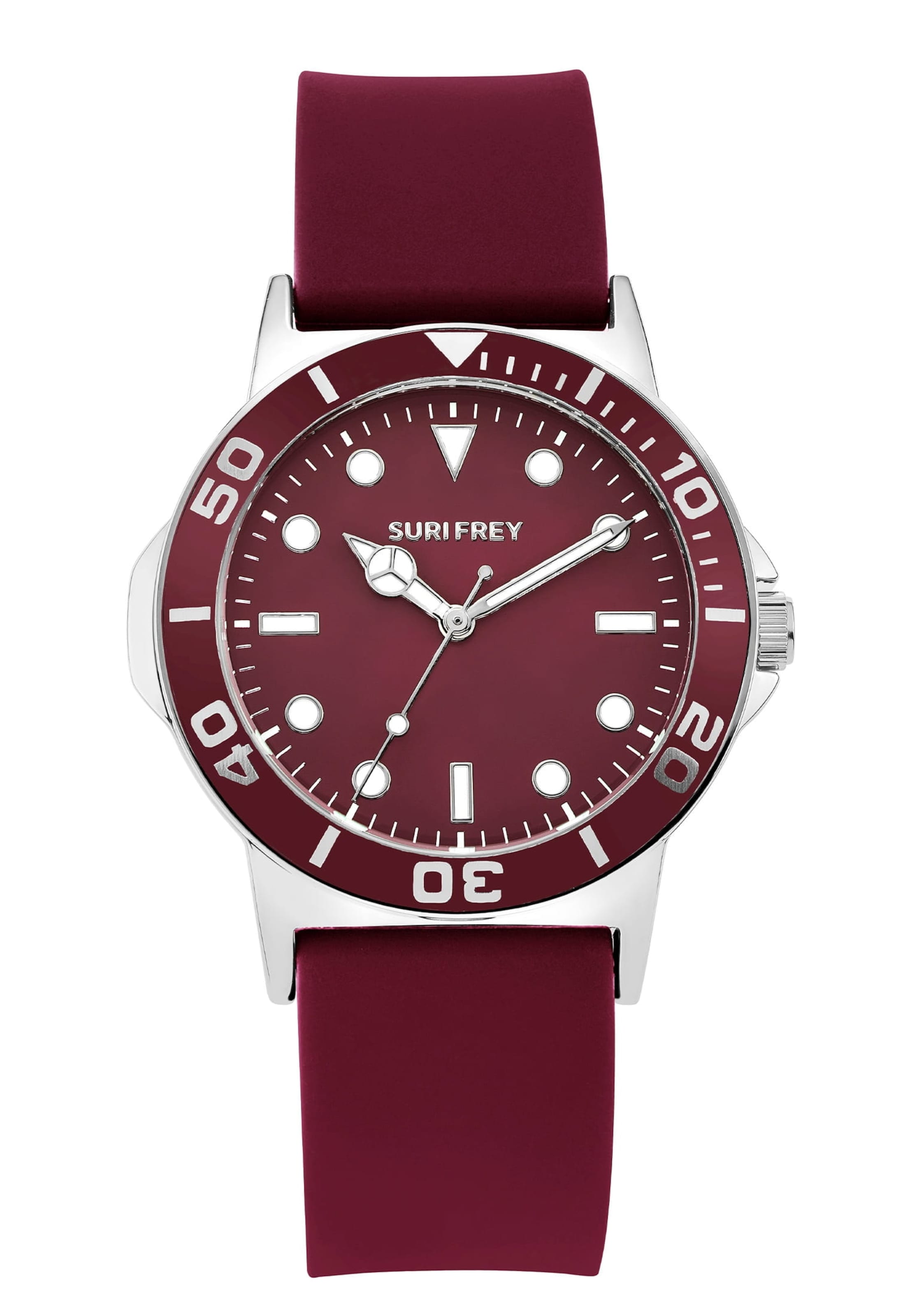 Orologio analogico ' SFY Emmy ' di Suri Frey in rosso: frontale