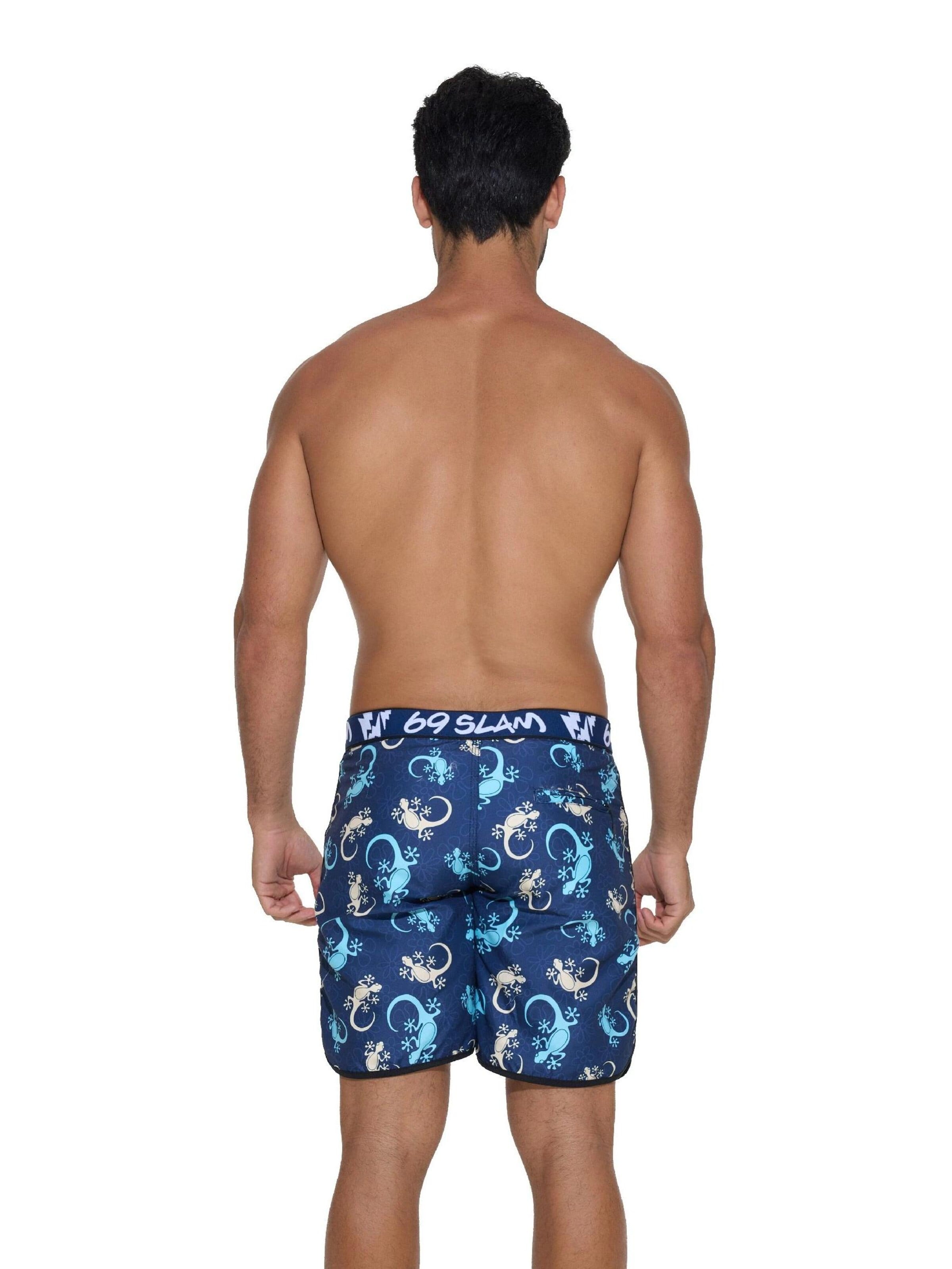 69Slam - Bermudas en azul