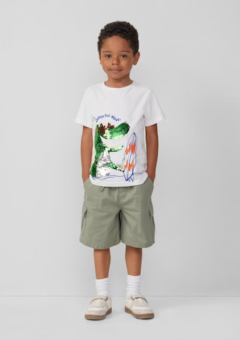 T-Shirt s.Oliver en blanc