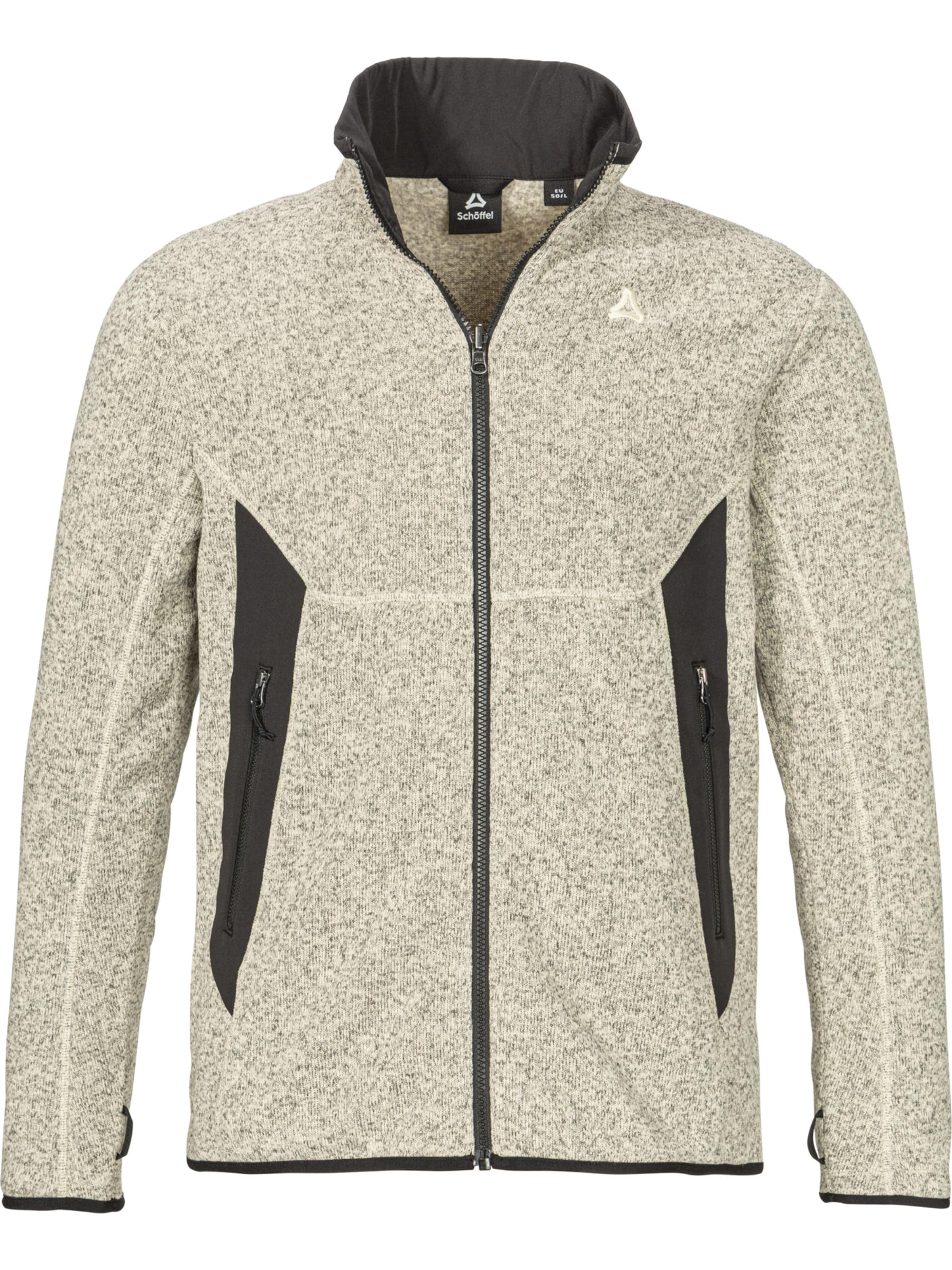 Schöffel Funktionele fleece-jas 'CIRC ' in Beige: voorkant