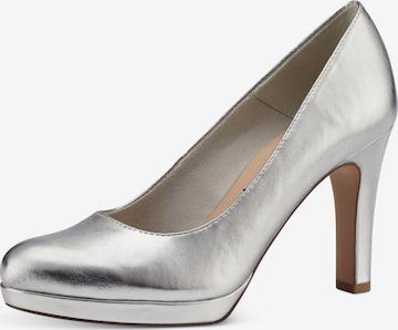 TAMARIS Pumps i silver: framsida