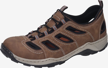 Rieker Athletic Lace-Up Shoes 'Oilybuk' in Brown: front