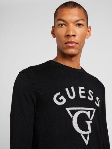 GUESS Sweater 'EDGAR' in Black