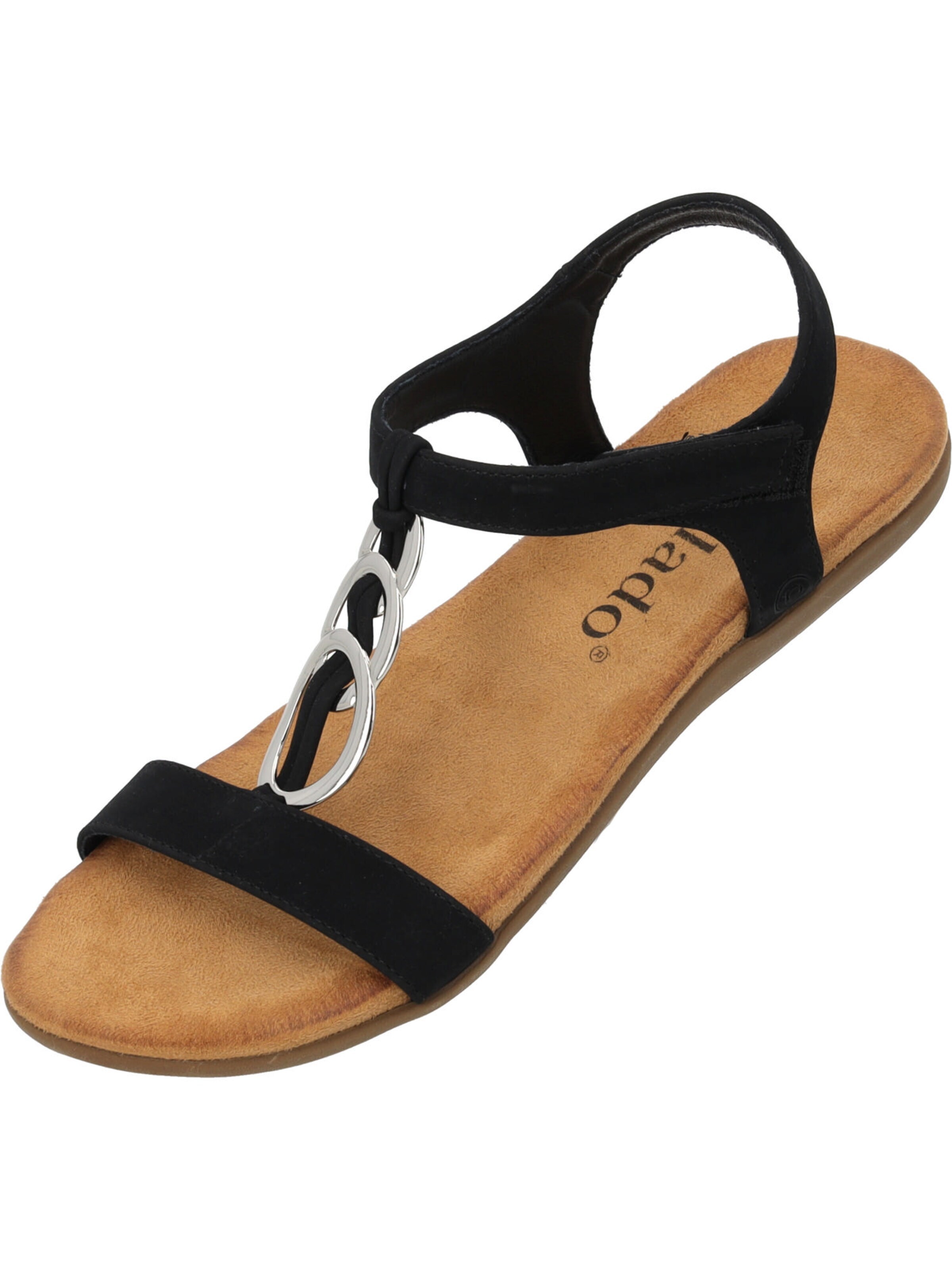 Palado Sandals 'Palado Uleto' in Black: front