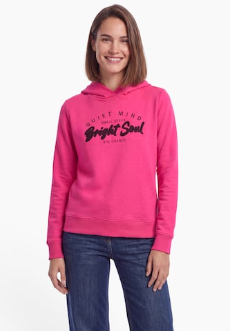 CECIL Sweatshirt in Pink: front