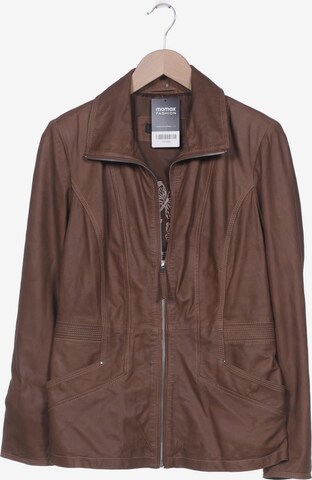 Walbusch Jacket & Coat in M in Brown: front