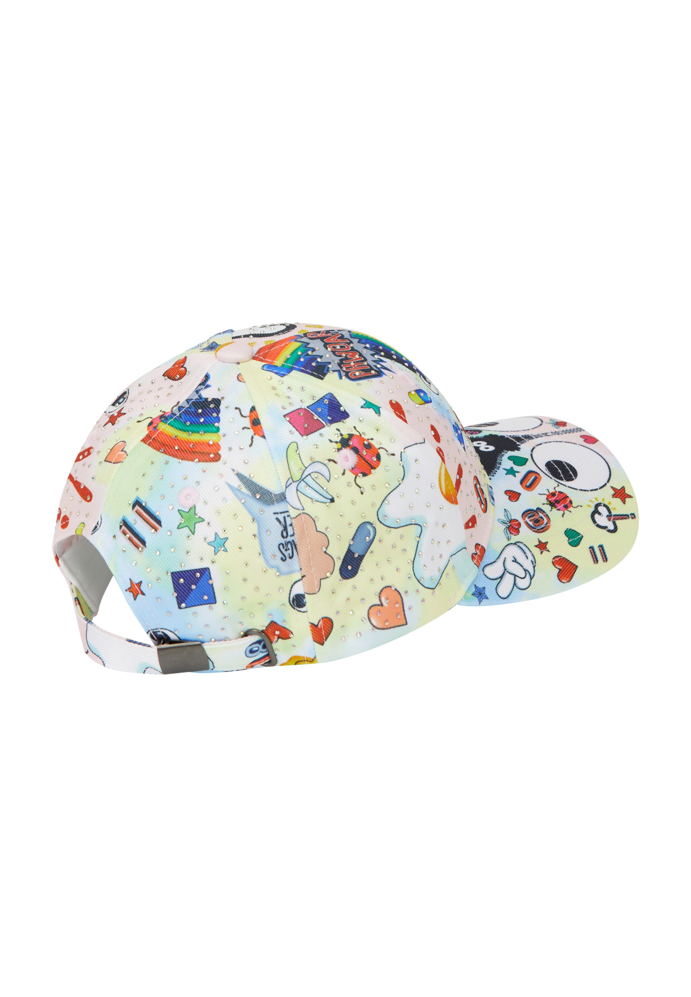 MYMO Cap 'Pop Eyetheme' in White
