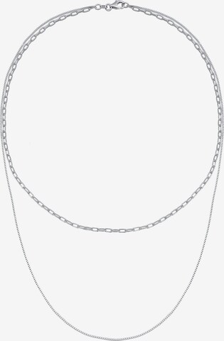 ELLI Ketting in Zilver: voorkant