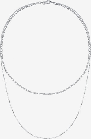 ELLI Ketting in Zilver: voorkant