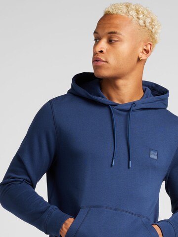 BOSS Sweatshirt 'Wetalk' in Blauw