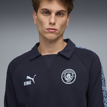 PUMA Sportsweatshirt 'Manchester City King' in Blauw