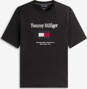Tommy Hilfiger Big & Tall T-Shirt in Schwarz: Vorderseite