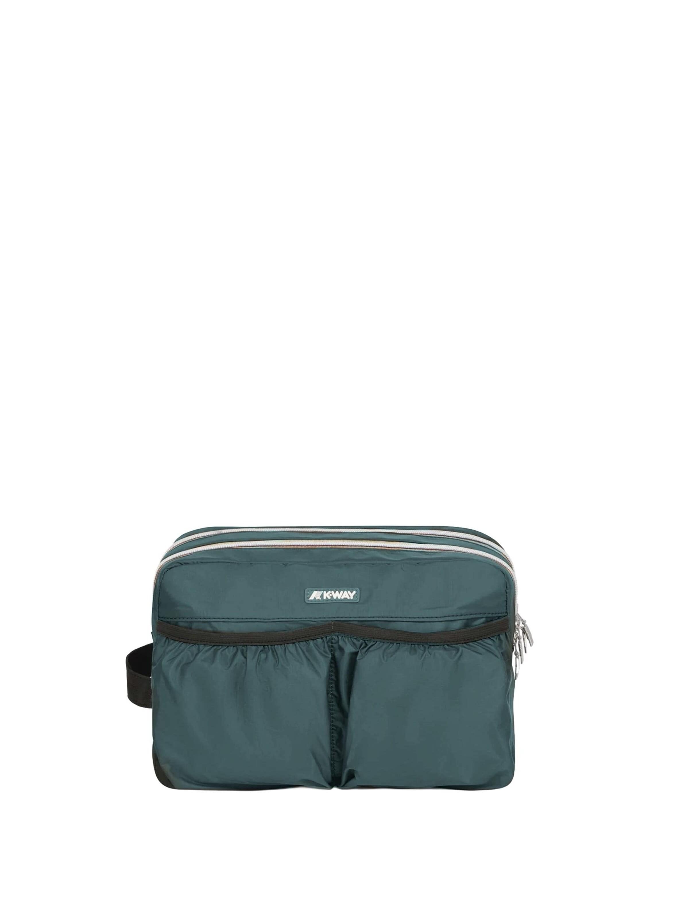 K-Way - Bolso de mano 'K-WAY ALBAS BEAUTY CASE BEAUTY' en verde: frente