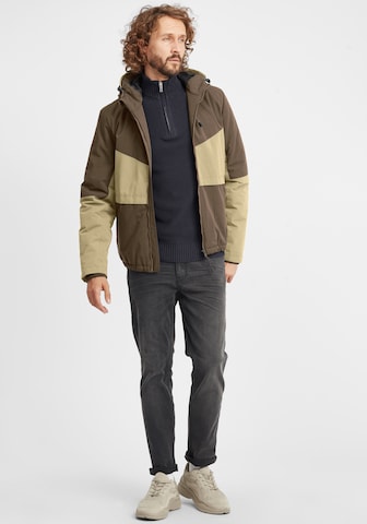 BLEND Winter Jacket 'Foma' in Brown