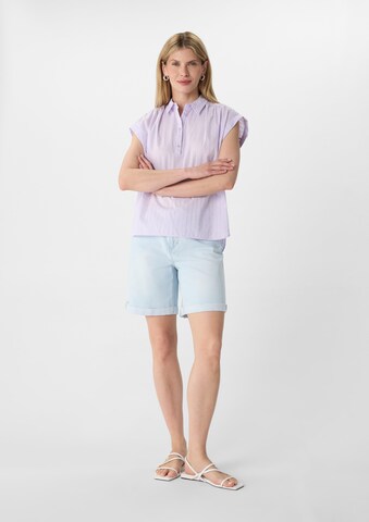 comma casual identity Blouse in Lila