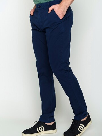 Regular Pantalon chino GREENBOMB en bleu