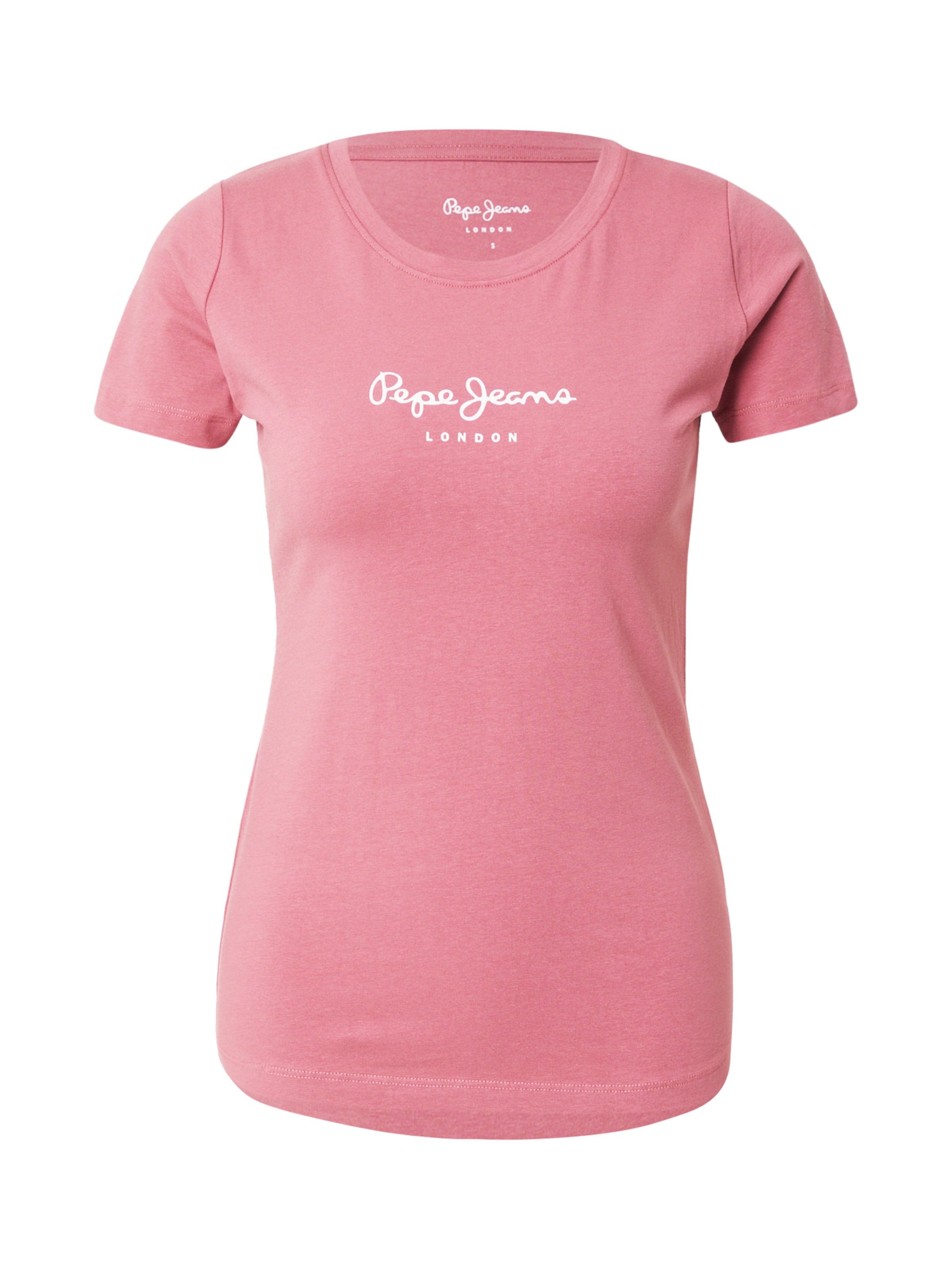 Pepe Jeans T-Shirt &#x27;NEW VIRGINIA&#x27; in Pink: Vorderseite