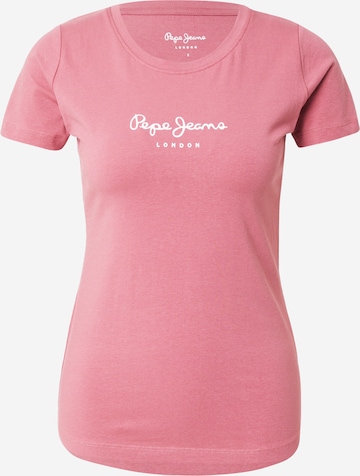 Pepe Jeans Paita 'NEW VIRGINIA' värissä vaaleanpunainen: etupuoli