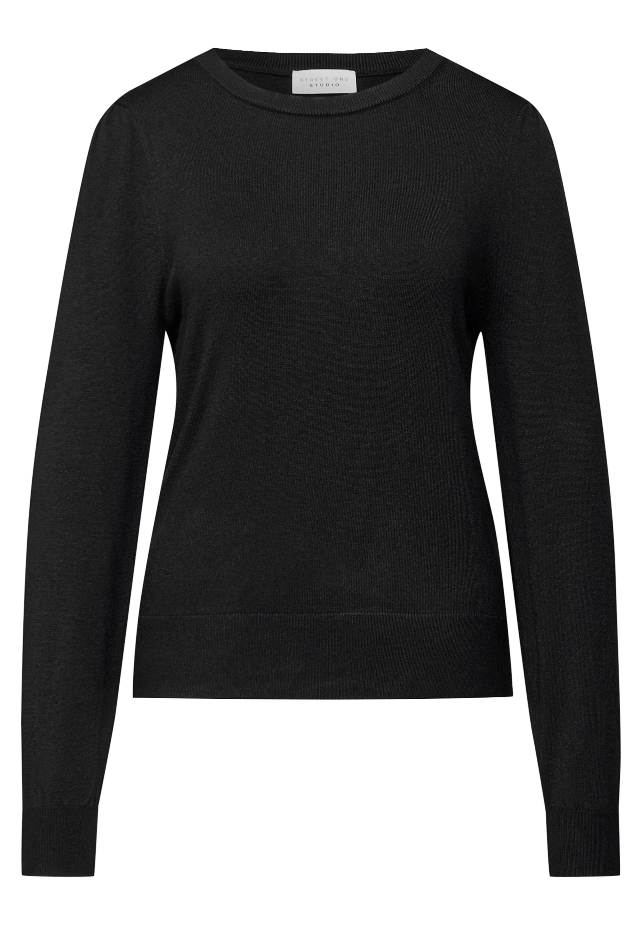 Street One Studio Pullover in Schwarz: Vorderseite