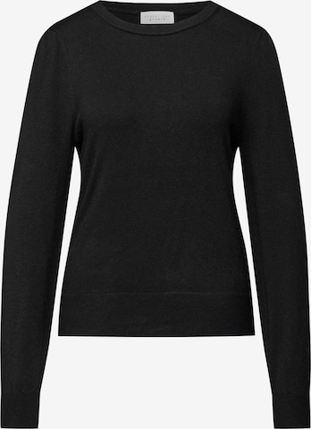 Street One Studio Pullover in Schwarz: Vorderseite