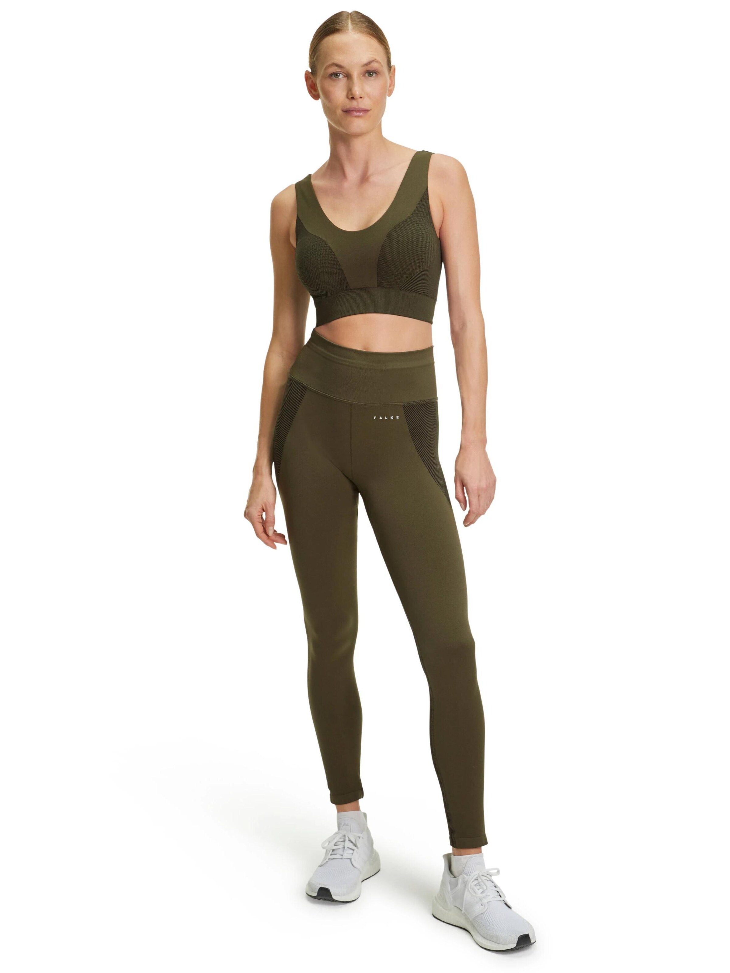 FALKE Bustier Sport-BH 'Seamless Shape'‌‌‌‌‌‌‌‌‌ in Grün