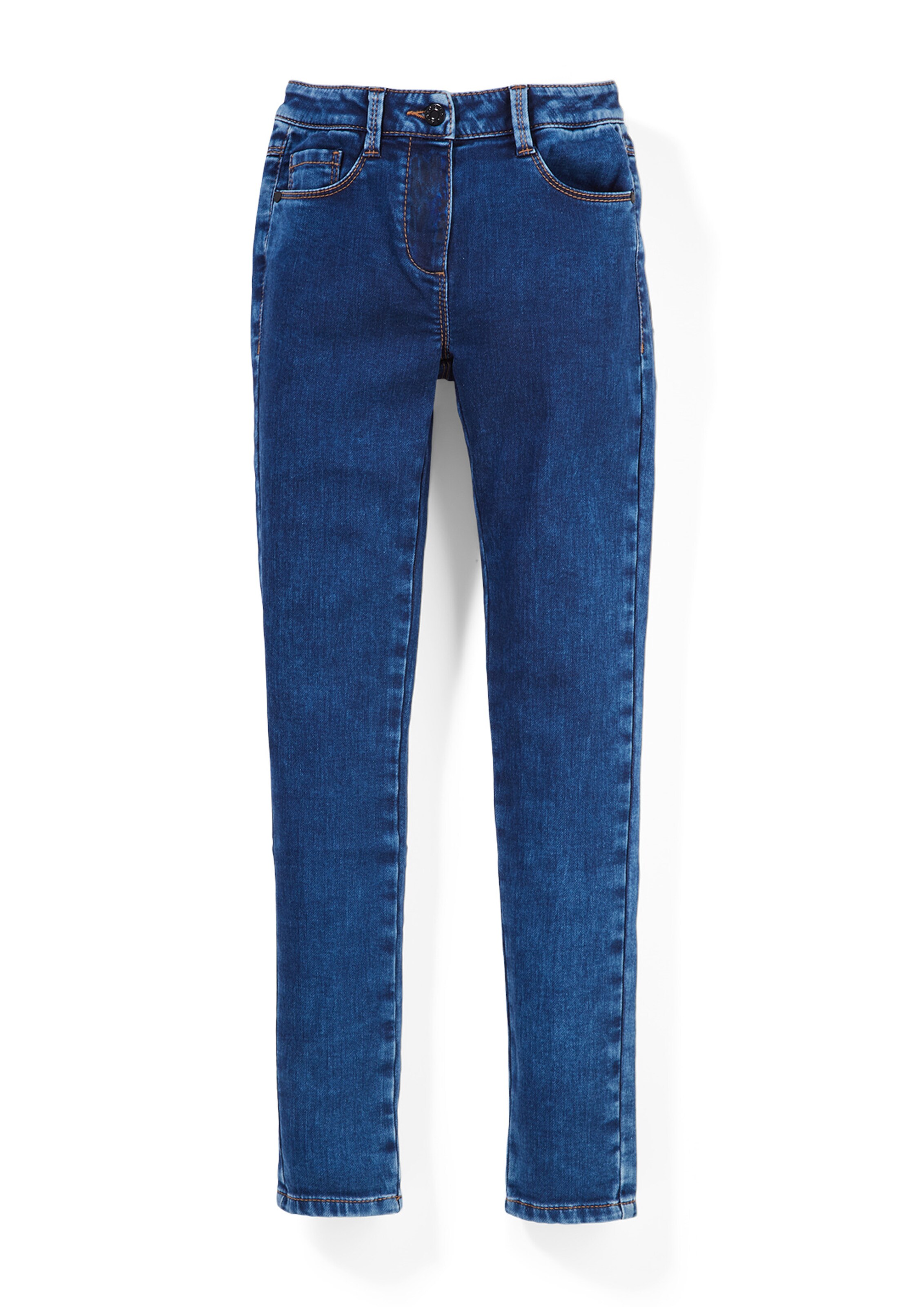 s.Oliver Skinny Jeans 'Suri' in Blauw: voorkant