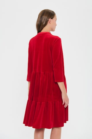 SAINT TROPEZ Jurk 'SZZevilla' in Rood