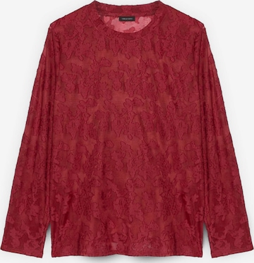 Fiorella Rubino - Blusa en rojo: frente