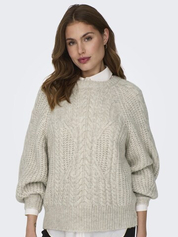 ONLY Sweater 'CHUNKY' in Beige