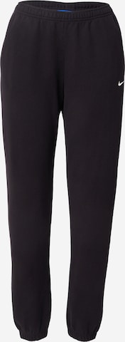 Nike Sportswear Kalhoty 'Studio Fleece' – černá: přední strana