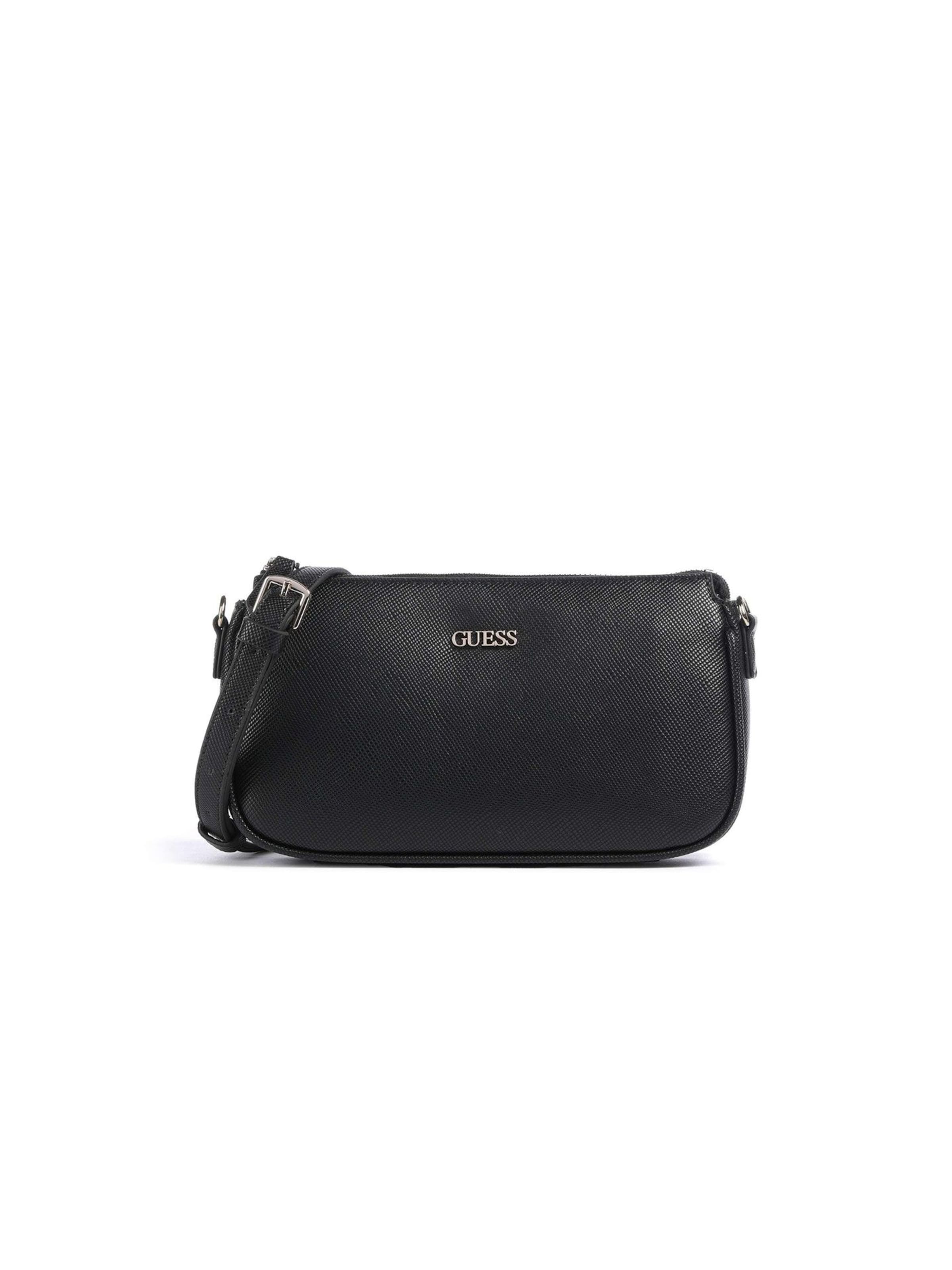 GUESS Schoudertas 'Noelle Ii Dbl' in Zwart
