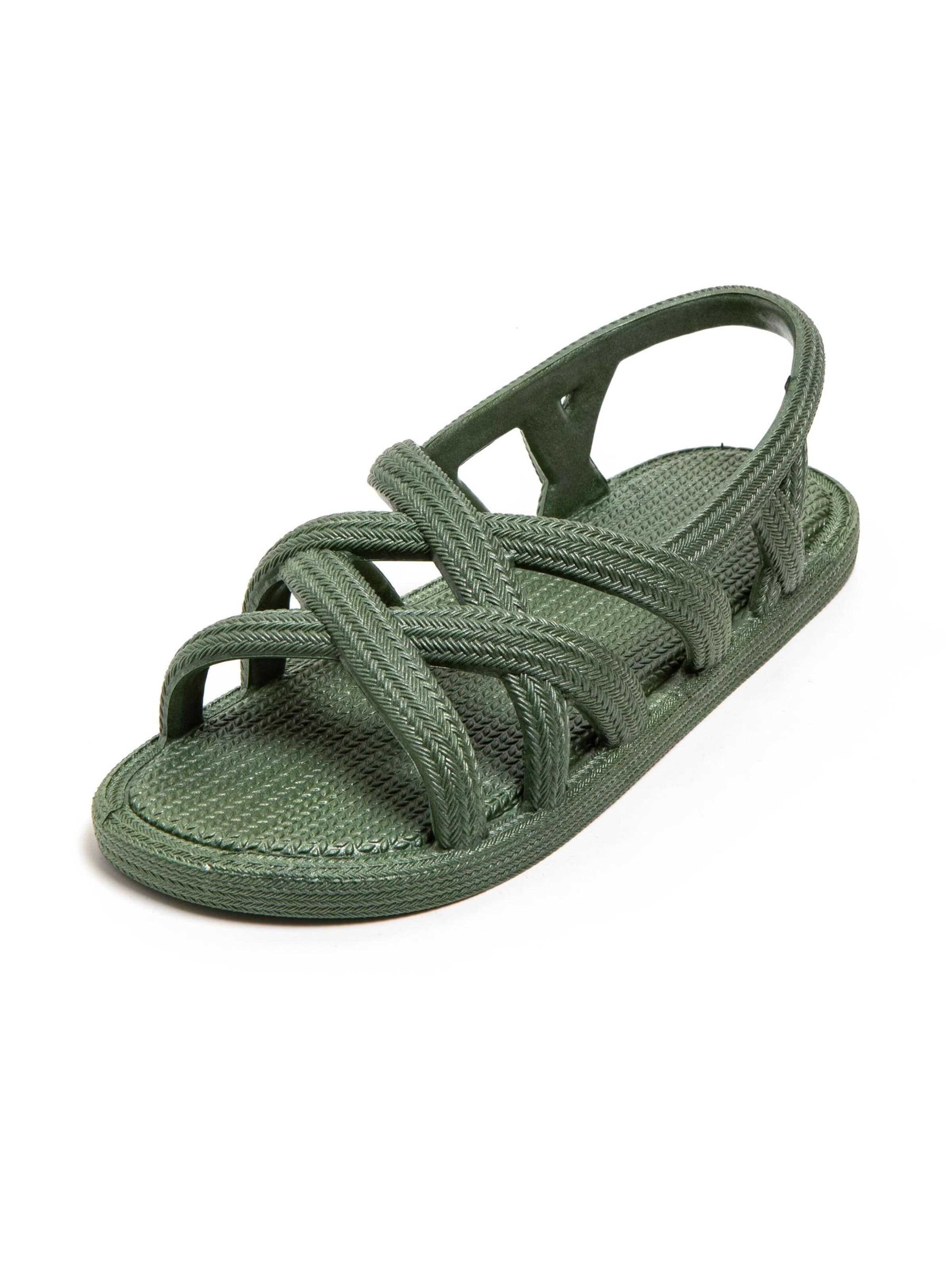 Sandales 'Ankara' Brasileras en vert