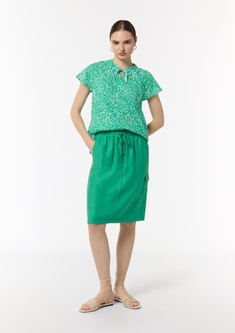 comma casual identity Bluse i grøn