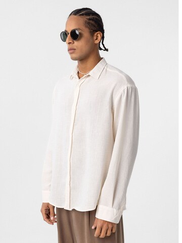 Dandalo Comfort Fit Hemd in Beige