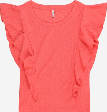 KIDS ONLY T-Shirt 'Nella' in Pink: predná strana