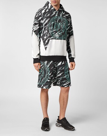 Plein Sport Sweatshirt 'Tiger' in Zwart