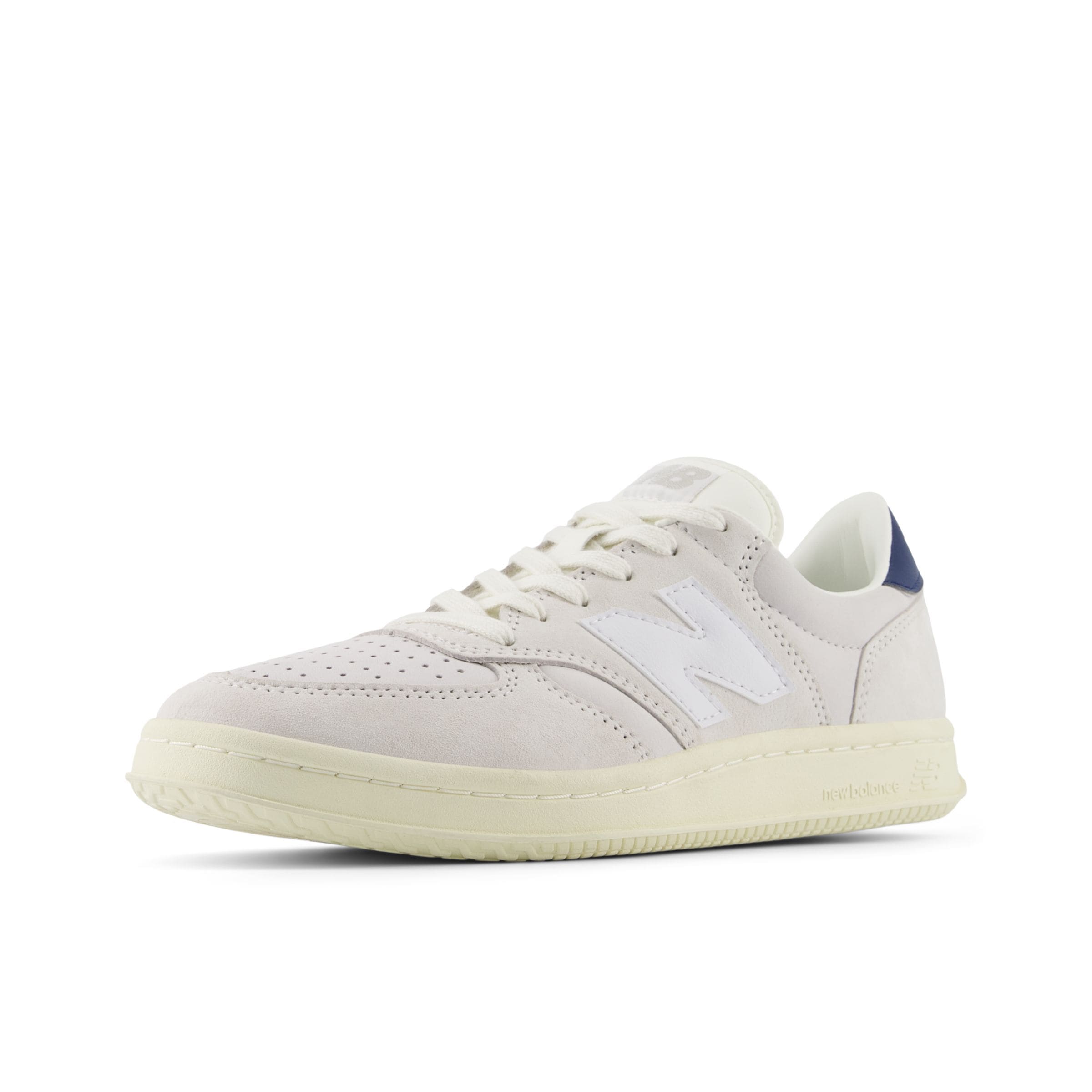 new balance Baskets basses 'T500' en beige clair / bleu foncé / blanc, Vue avec produit