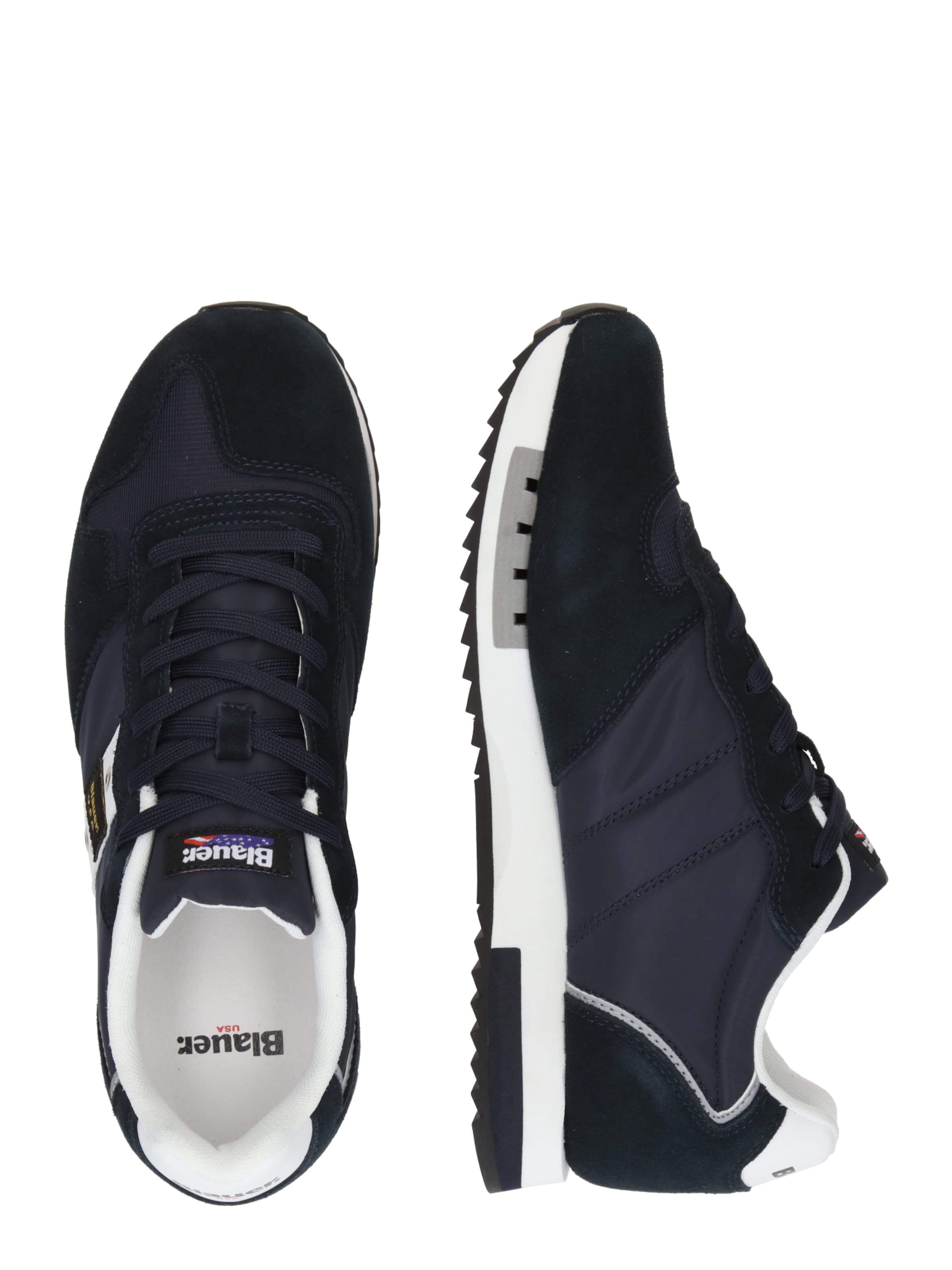 Baskets basses Blauer.USA en bleu