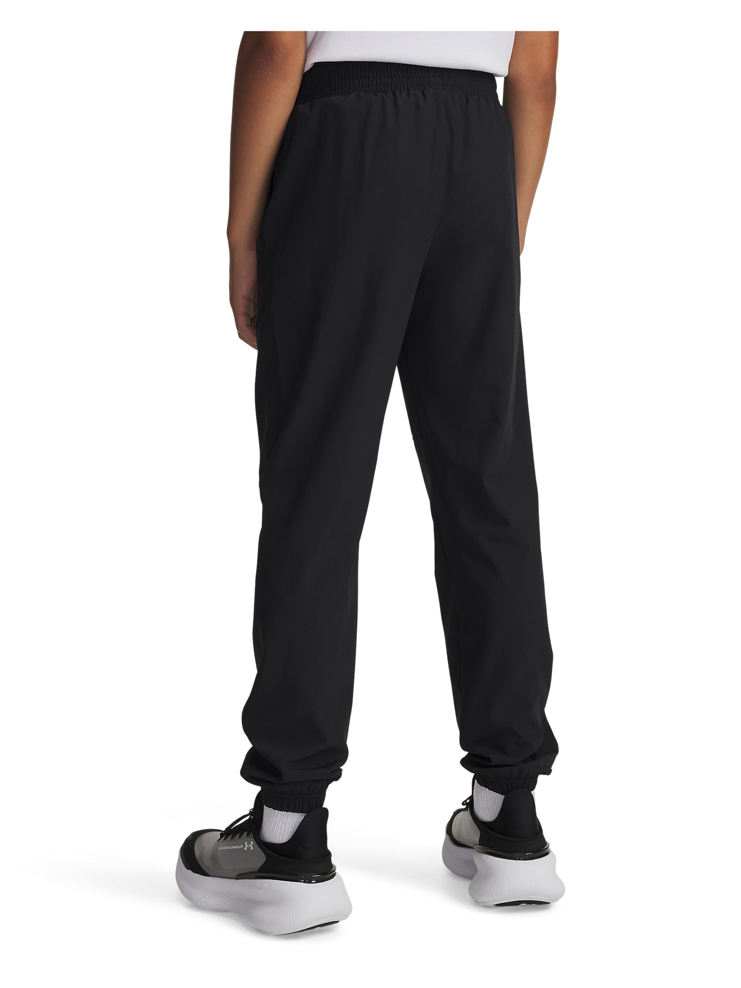 UNDER ARMOUR Tapered Workout Pants 'Unstoppable' in Black