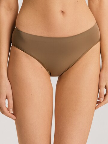 Slip ' Touch Feeling ' Hanro en marron : devant