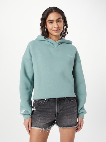 MisspapSweater majica - zelena boja: prednji dio