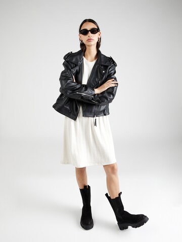 JDY Knit dress 'ANDREA' in White