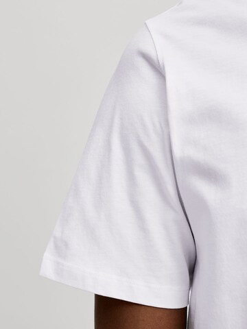 JACK & JONES Slim Fit T-Shirt in Weiß