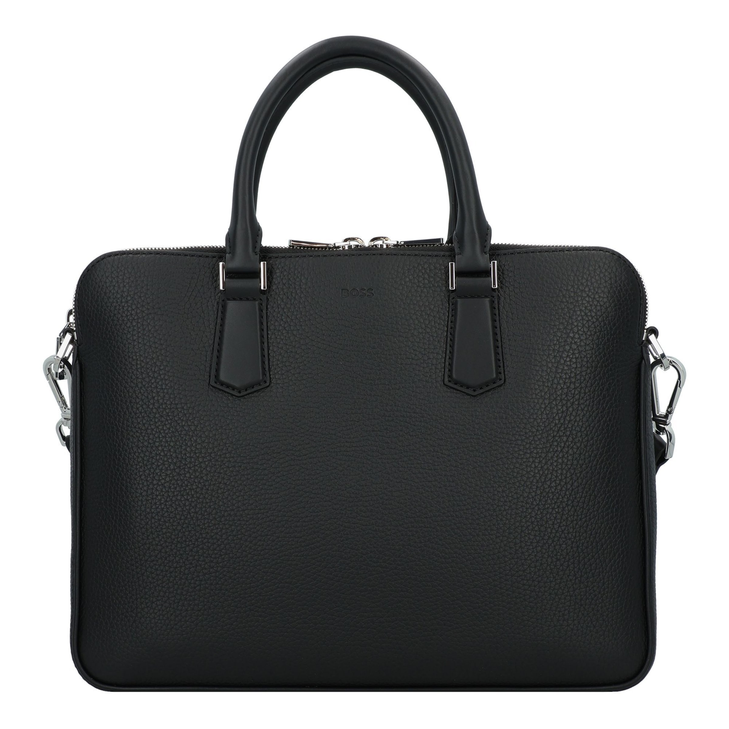 BOSS Document Bag 'New Crosstown' in Black: front