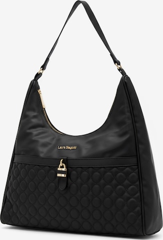 Borsa a mano 'Crafter 4' di Laura Biagiotti in nero: frontale